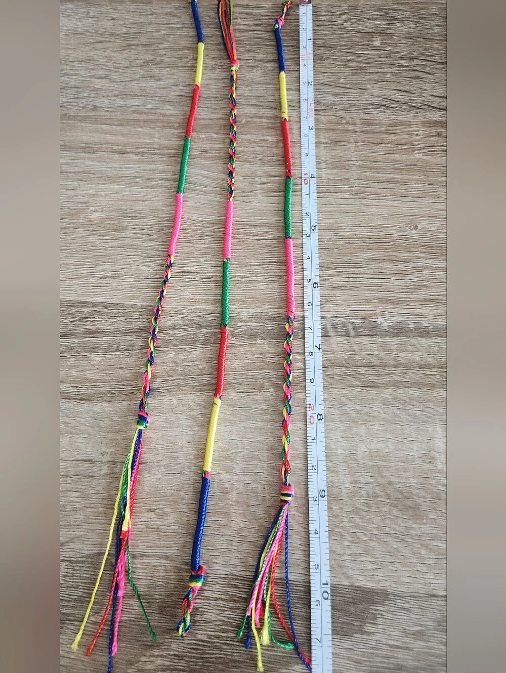 Set Of 3 Handmade Friendship Bracelets